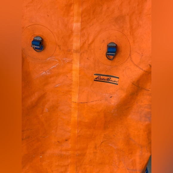 Eddie Bauer Waterproof X-Large Dry Bag Shoulder Straps Boating Kayak Sail - Picture 15 of 15